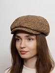 Кепка AIS COLLEZIONI арт. 810 ALDENO (коричневый)